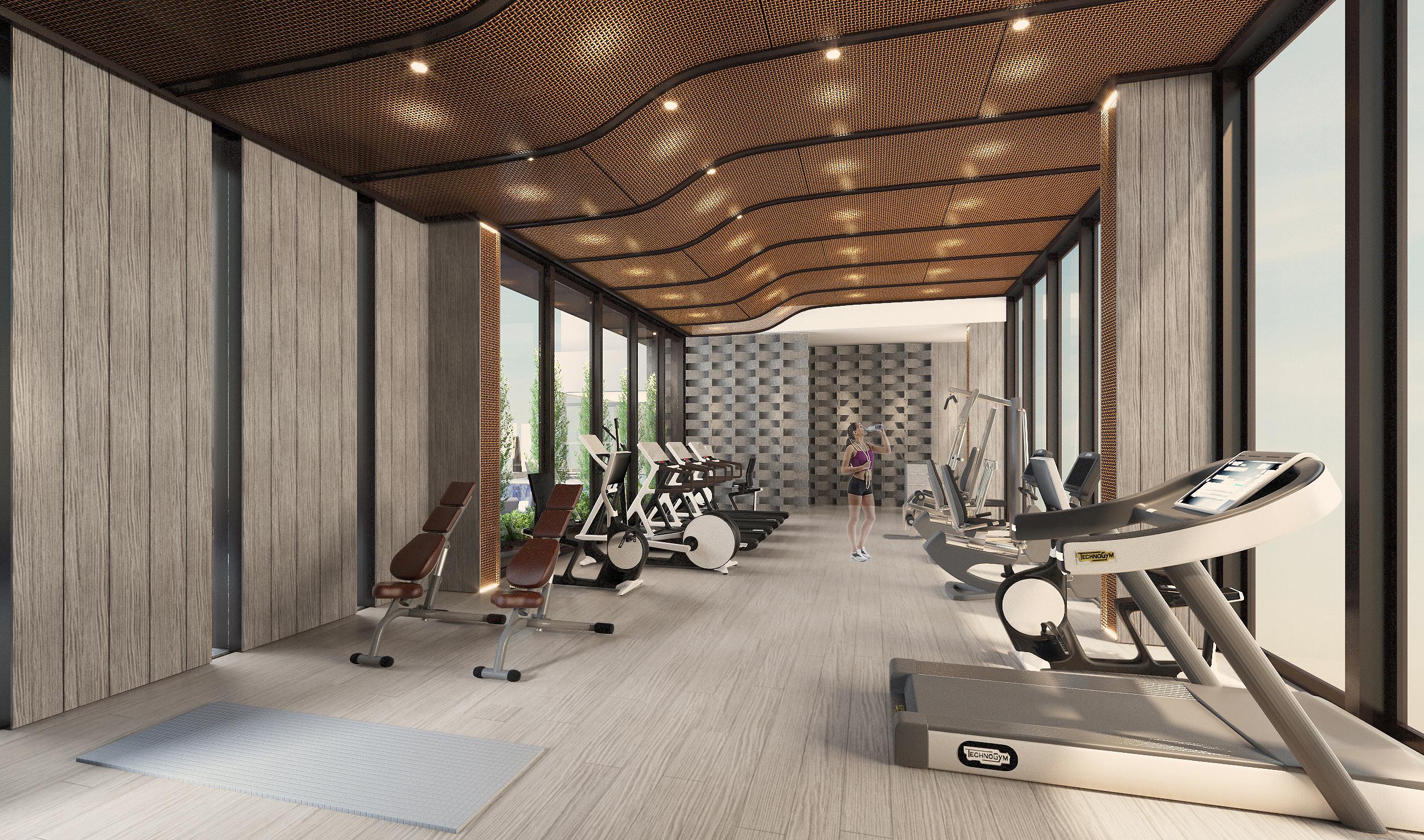 Alva Hotel By Royal Hong Kong Exterior foto The gym at the 1016